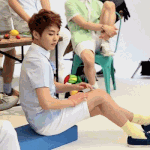 [시우민] 아이비 <b>요염</b>민석.gif