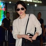 최근 송혜교 공항 패션, 감출 수 없는 미모