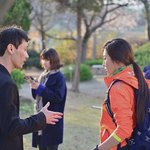 하지원 지창욱 같이 작품하나여??이거 무슨 촬영현장인가요??