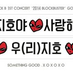 [블락비] <b>멤버별</b> 콘서트 슬로건