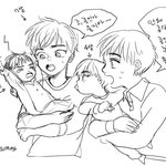 [카이] (씹덕사주의) 김형제들 어린시절 <b>팬아트</b>