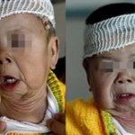 [공포베스트] 60세 얼굴의 1세 어린이