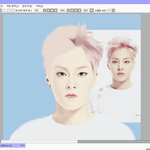 [시우민] ddp 우민이를 그리고 있는데...