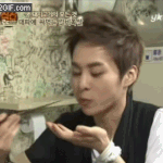 [시우민] 식신로드 시우민 애교 ㅋㅋㅋ