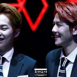 [EXO] 슈퍼<b>노바</b>에서 방금 민석이 백현이 사진 