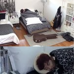 [EXO] 찬열이 잠자기 전 후