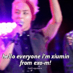 [시우민] 인사 직캠이라도 ㅋㅋ(+움짤추가)