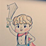 [EXO] 공부하다가 뜬금없이 그리고싶어서