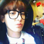 [EXO] 교복입고_롯데리아에서_<b>gif</b>
