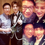 [EXO] 수만아버지 엑솜이들과 셀카
