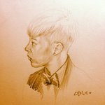 [시우민] 웅녀들.. 나 민석이 그렸어;;
