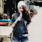 [크리스탈] <b>비니</b> 모자 쓴 크리스탈 너무 이쁨