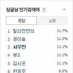 [시우민] 오늘 시우민 싱글남 검색어에도 올랐네ㅋㅋ(140510)