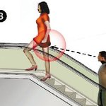 에스컬레이터나 계단에선 남자가 <b>죄인</b>?