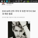 [EXO] 크리스기사 해석본