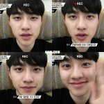 [EXO] 5.16 디오의 <b>셀프</b>캠 4<b>컷</b> 캡쳐