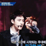 [도경수] 140515 엠카 <b>완전</b>이쁘구 멋있는 경수
