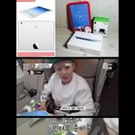 [시우민]  민석이 또 생일선물 인증했어...!