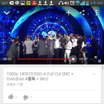 [EXO] 오늘자인<b>가엠</b>씨.무대.수상소감컷 찾앗는데 어케올려?