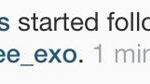 [EXO] 태연<b>이백현</b>팔로우함