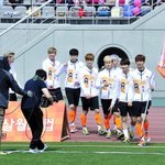 [시우민] 아이돌 <b>풋살</b>월드컵 사진 업데이트 민썩이,루루