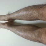 남자 다리털 스트레스
