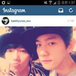 [백현] 백현이 인스타 업뎃!!예성이 형이랑 <b>백성</b>!