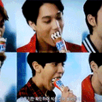 [EXO] <b>월드콘</b> 먹는 엑소케이ㅋㅋㅋㅋ