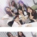 [소녀시대]   <b>윤아</b> 생일 기념 소녀들과 인증샷