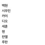 [EXO] 엑소 인기<b>서열</b>