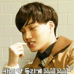 [카이] 종인이 진짜 애긴가봐ㅜㅜ7살짜리랑