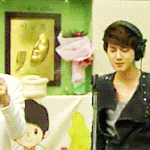 [EXO] 준면: 노래는 이렇게 소울을 담아서.<b>gif</b>