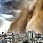 [공포베스트] 실제 모래<b>폭풍</b> 어제 이란 테헤란