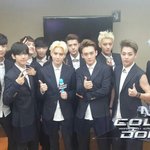 [백현] 오늘 엠카운트다운 단체사진!!!내린큥>ㅅ<