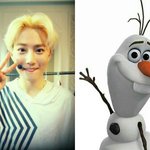 [EXO] 준면이 <b>올라프</b>닮았다는거 나다!!!