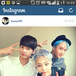 [EXO] 야근데 우민이인스타 스티커 뭐 가린거임?