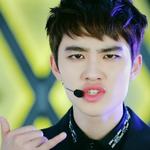 [도경수] 140610 <b>더</b><b>쇼</b> 눈화장한 디오.
