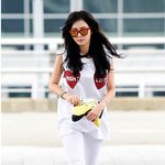 [포미닛] 최근  <b>올</b> 화이트  패션  현아