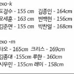 [EXO] 애들한테안길때<b>가슴팍</b>에닿는 키