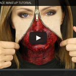 [공미니] <b>지퍼</b> 얼굴 메이크업영상