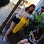 하와이에서 동생안아주는 설리