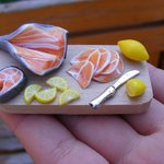 먹음직스런 미니어쳐 요리<b>모형</b>