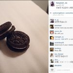 [백현] 태연 인스타그램에 <b>오레오</b>의 뜻
