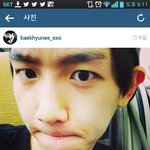 [EXO] <b>백</b>혐이 뭔자신감으로 초근접셀카?ㅋㅋ