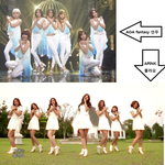 섹시 대세 걸그룹 <b>aoa</b> 와 청순 대세 에이핑크의 평행 이론