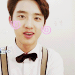 [EXO] <b>김종인</b> 여친 고화질 움짤 有
