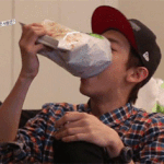 [EXO] 찬열이가먹었던<b>팝콘</b>먹는중~~