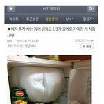 [섹드립샷] 여자방의 <b>냉장고</b>