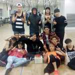 [EXO] 떨어져 있는 전멤버와 <b>X</b>를 만든 전멤버 두분