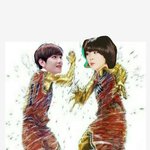 [EXO] 백혐 "설리야 바통<b>터치</b>하자 고맙다"